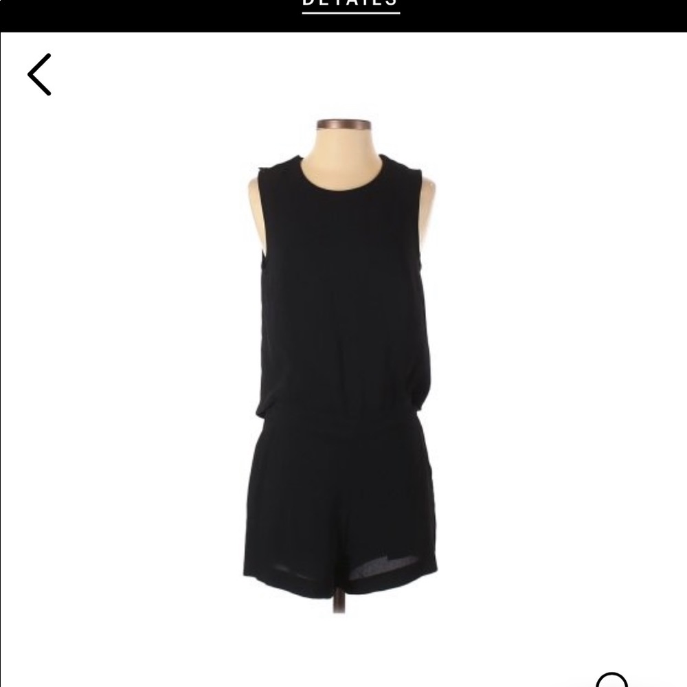 Black Club Monaco romper - size 6